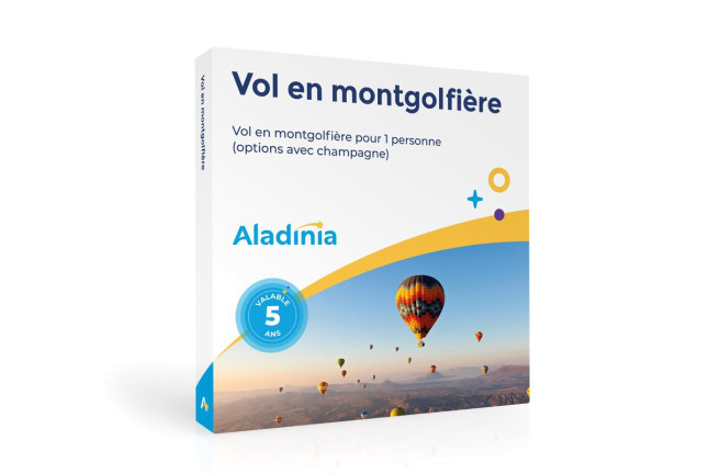 Box Cadeau Vol en Montgolfière