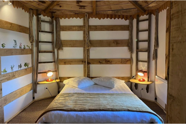 Séjour Insolite en Cabane dans les Arbres “TOI ET MOI”, Accès au Spa Norvégien et Massage Californien / Ayurvédique (Fère-en-Tardenois, Aisne - 02)