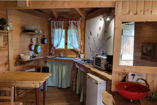 Séjour Insolite en Cabane dans les Arbres “TOI ET MOI”, Accès au Spa Norvégien et Massage Californien / Ayurvédique (Fère-en-Tardenois, Aisne - 02)