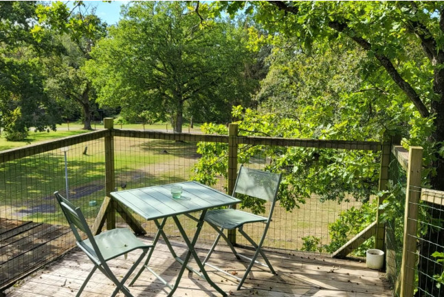 Séjour Insolite : Nuit en Cabane Perchée dans les Arbres avec Massage Californien ou Ayurvédique (Fère-en-Tardenois, Hauts-de-France - 02)