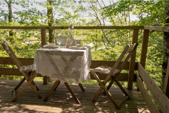 Séjour Insolite : Nuit en Cabane Perchée dans les Bois avec Jacuzzi Privatif au Domaine d’Escapa (Estipouy, Gers - 32)