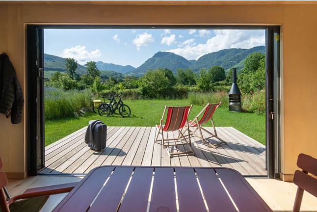 Séjour de 2 Nuits en Kbane Hapa avec Bain Nordique chez Kokoni K-Banes Posées (Arette, Pyrénées-Atlantiques - 64)