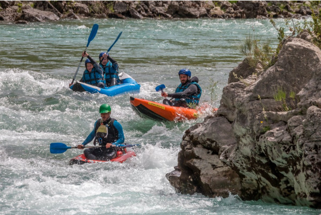 Cano-Raft dans les Gorges du Verdon (Castellane, Alpes-de-Haute-Provence - 04)