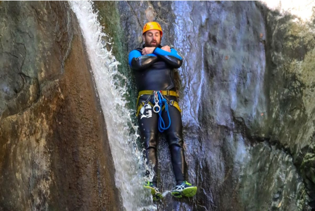 Canyoning avec Photos dans le Canyon de Ternèze Curienne (Lescheraines, Savoie - 73)