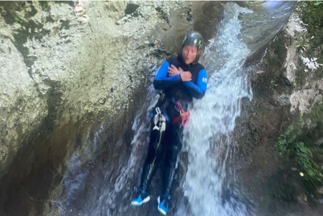 Canyoning avec Photos dans le Canyon du Pont du Diable (Lescheraines, Savoie - 73)