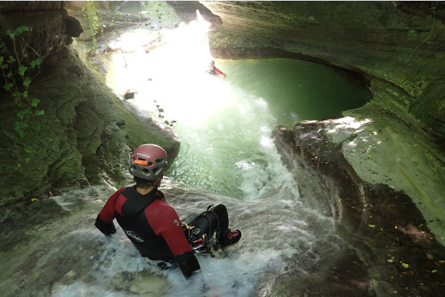 Canyoning Demi-Journée au Canyon du Grenant (La Bridoire, Savoie - 73)