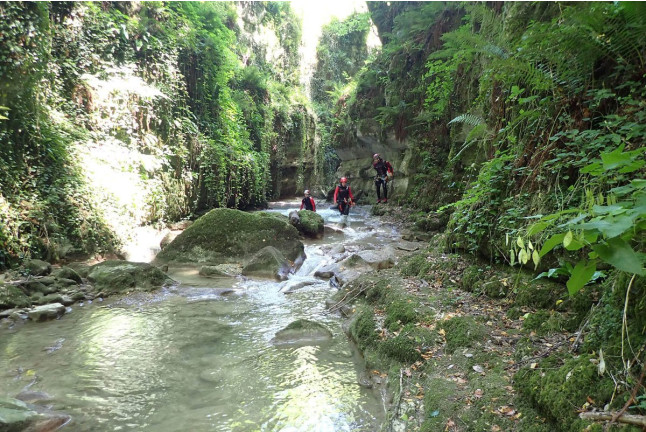 Canyoning Demi-Journée au Canyon du Grenant (La Bridoire, Savoie - 73)
