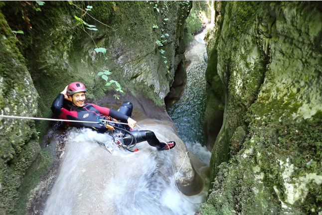 Canyoning Demi-Journée au Canyon du Grenant (La Bridoire, Savoie - 73)