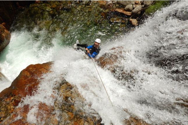 Canyoning dans le Canyon de Marc ou le Canyon de L'Argensou (Ariège - 09)