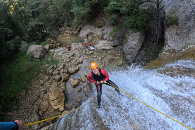 Canyoning dans le Bugey au Canyon de Chaley avec Photos (Saint-Joseph-de-Rivière, Isère- 38)