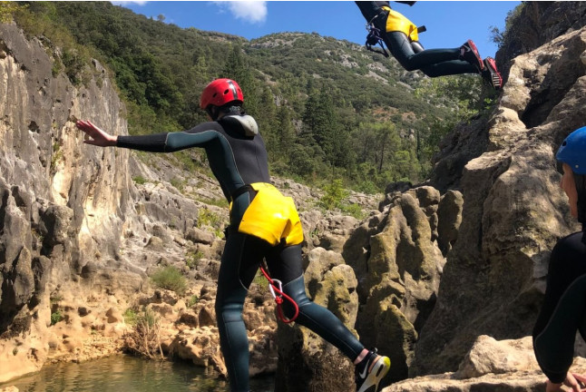 Canyoning dans le Massif de Saint-Guilhem-le-Désert (Aniane, Hérault - 34)