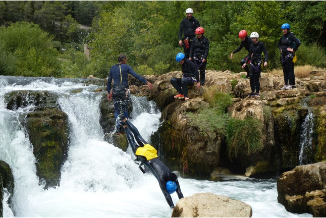 Canyoning dans le Massif de Saint-Guilhem-le-Désert (Aniane, Hérault - 34)