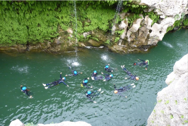Canyoning dans le Massif de Saint-Guilhem-le-Désert (Aniane, Hérault - 34)
