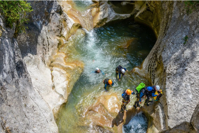 Canyoning dans les Gorges du Verdon - Parcours “Wakabonga” (Comps-sur-Artuby, Var - 83)