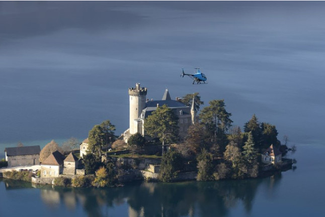 Baptême de l'Air en Hélicoptère ULM dans les Alpes (Tournon, Haute-Savoie - 74)