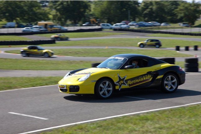 Stage de Pilotage Porsche Cayman pour Enfants (12 circuits) 