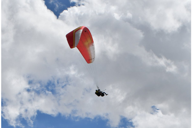 Vol en Parapente Hiver (Chamonix-Mont-Blanc, Haute-Savoie - 74)