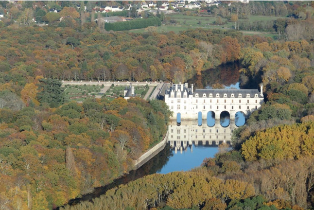 Survol en ULM d'une zone au choix (Francueil, Indre-et-Loire - 37)
