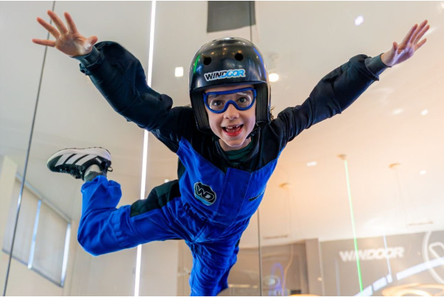 Simulateur de Chute Libre Indoor pour Enfants (Empuriabrava, Espagne)