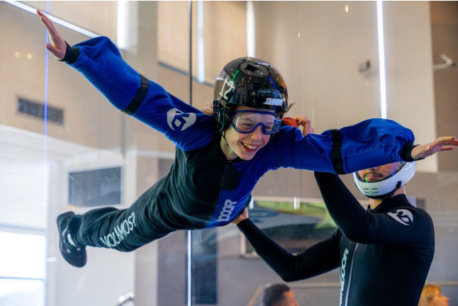 Simulateur de Chute Libre Indoor pour Enfants (Empuriabrava, Espagne)