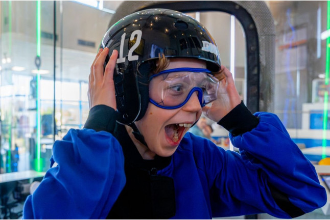 Simulateur de Chute Libre Indoor pour Enfants (Empuriabrava, Espagne)