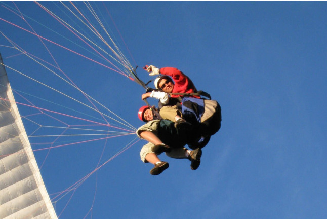 Vol en Parapente (Samoëns, Haute-Savoie - 74) 