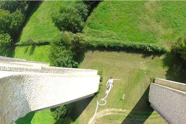 Saut à l'Élastique au Viaduc de l'Auzon ou Viaduc du Blanc (Indre - 36)