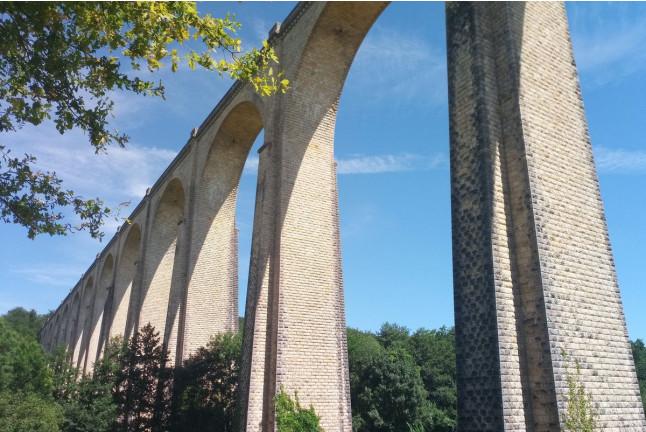 Saut à l'Élastique au Viaduc de l'Auzon ou Viaduc du Blanc (Indre - 36)