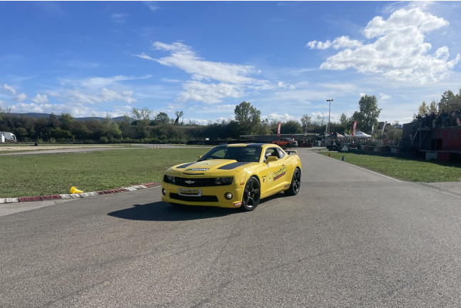 Conduite Chevrolet Camaro Transformers pour Enfants (17 circuits) 