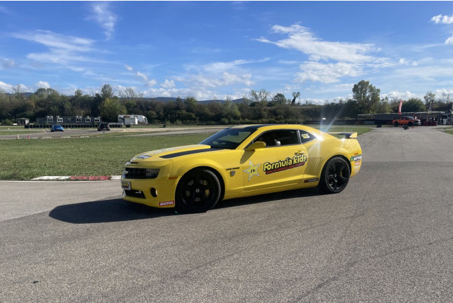 Conduite Chevrolet Camaro Transformers pour Enfants (17 circuits) 