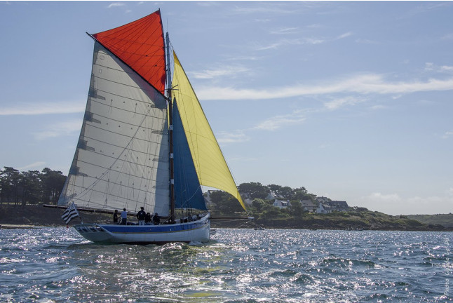 Croisière en journée à Belle-Île-en-Mer à bord du Krog E Barz (Arzon, Morbihan - 56)
