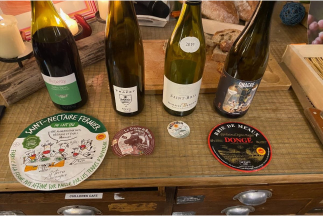 Dégustation Vins et Fromages pour quatre (Sainte-Vertu, Yonne - 89)