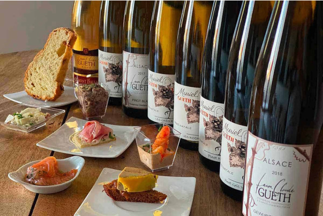 Apéro Gourmand avec Dégustation de Vins d'Alsace (Gueberschwihr, Haut-Rhin - 68)