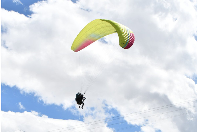 Vol en Parapente Hiver (Chamonix-Mont-Blanc, Haute-Savoie - 74)