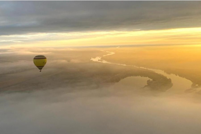 Vol en Montgolfière Privilège à bord d'une nacelle privatisée pour deux  (Contres, Loir-et-Cher - 41)