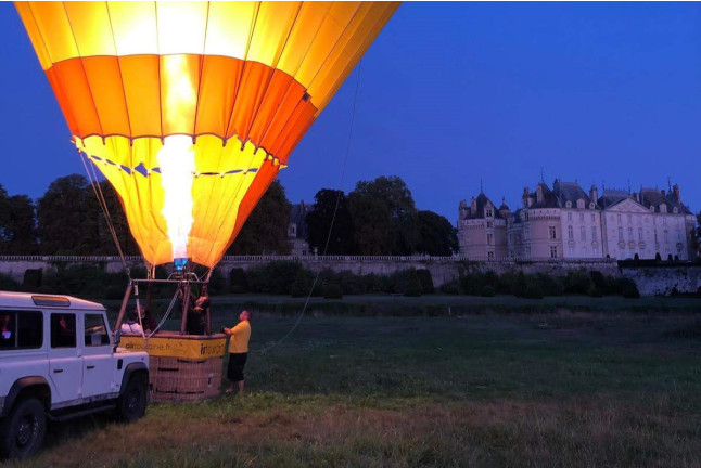 Vol en Mongolfière au-dessus des Châteaux de la Loire (Indre-et-Loire - 37)