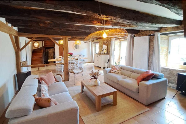 Week-end de 2 nuits dans le Gîte de la Chaumière de Floranges (La Chapelle-Neuve, Morbihan - 56)