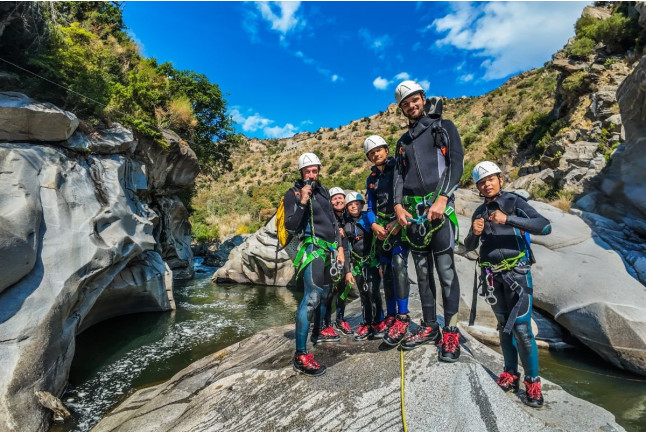 Canyoning dans les Gorges de la Guillera (Clara, Pyrénées-Orientales - 66)