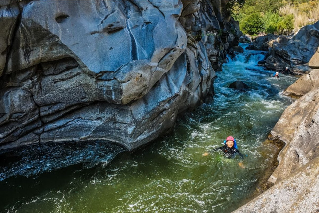 Canyoning dans les Gorges de la Guillera (Clara, Pyrénées-Orientales - 66)