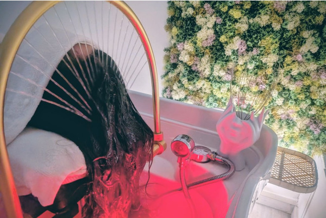 Head Spa Sakura à la Fleur de Cerisier avec Soin Visage Express au Spa Relax-Mood (Lyon, Rhône - 69)