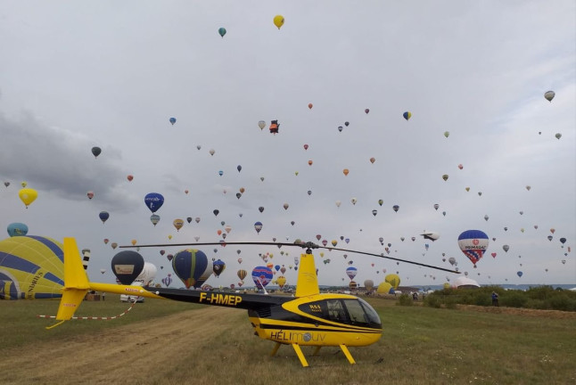 Vol d’initiation en Hélicoptère au-dessus de Nancy (Tomblaine, Meurthe-et-Moselle - 54)