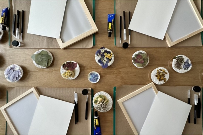Atelier Création d'Herbier à Lille (Templemars, Nord - 59)