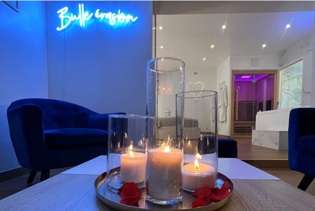 Séjour dans un Loft Spa avec Jacuzzi et Sauna Privatifs à Bulle Evasion (Triel-Sur-Seine, Yvelines - 78)