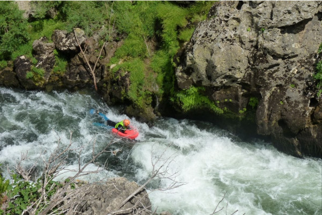 Hydrospeed dans le Massif de Saint-Guilhem-le-Désert (Aniane, Hérault - 34)