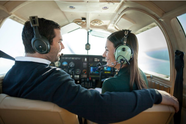 Vol en Avion au-dessus de Lyon et ses alentours (Lyon, Rhône - 69) 