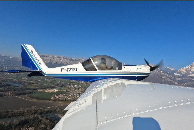 Baptême de l'air en ULM dans les Alpes (Le Versoud, Isère - 38)