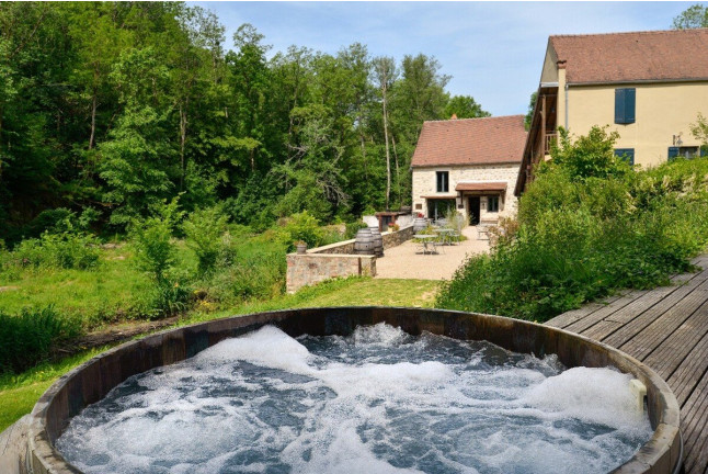 Spa et Dîner pour deux au Moulin des Templiers (Pontaubert, Yonne - 89)