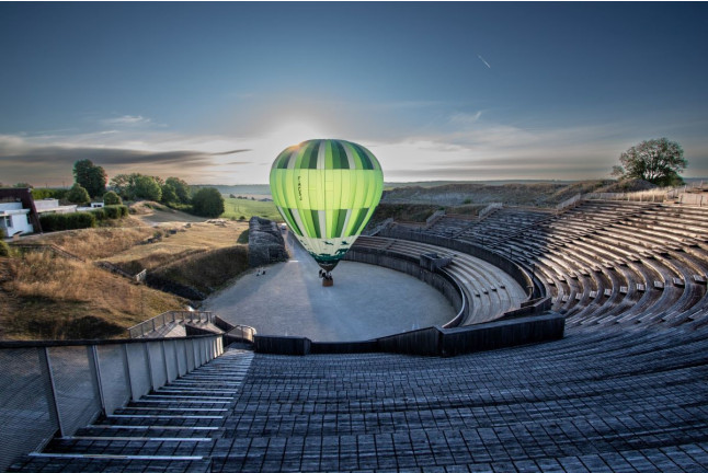 Vol en Montgolfière à la découverte de l'Amphithêatre de Grand (Dombasle-sur-Meurthe, Meurthe-et-Moselle - 54)
