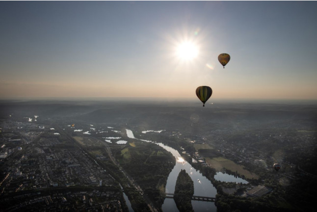Vol en Montgolfière à la découverte de l'Amphithêatre de Grand (Dombasle-sur-Meurthe, Meurthe-et-Moselle - 54)