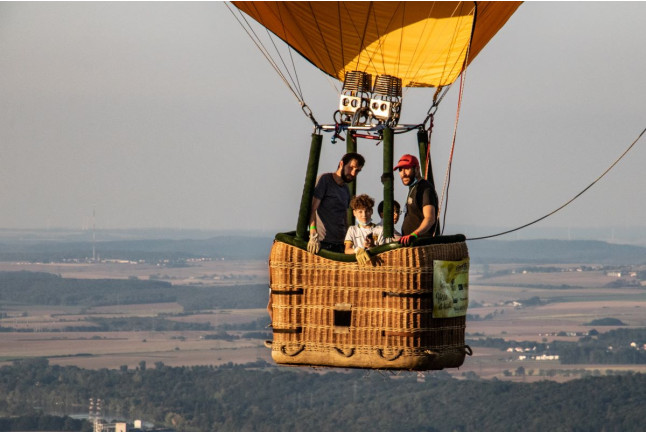 Vol en Montgolfière à la découverte de l'Amphithêatre de Grand (Dombasle-sur-Meurthe, Meurthe-et-Moselle - 54)